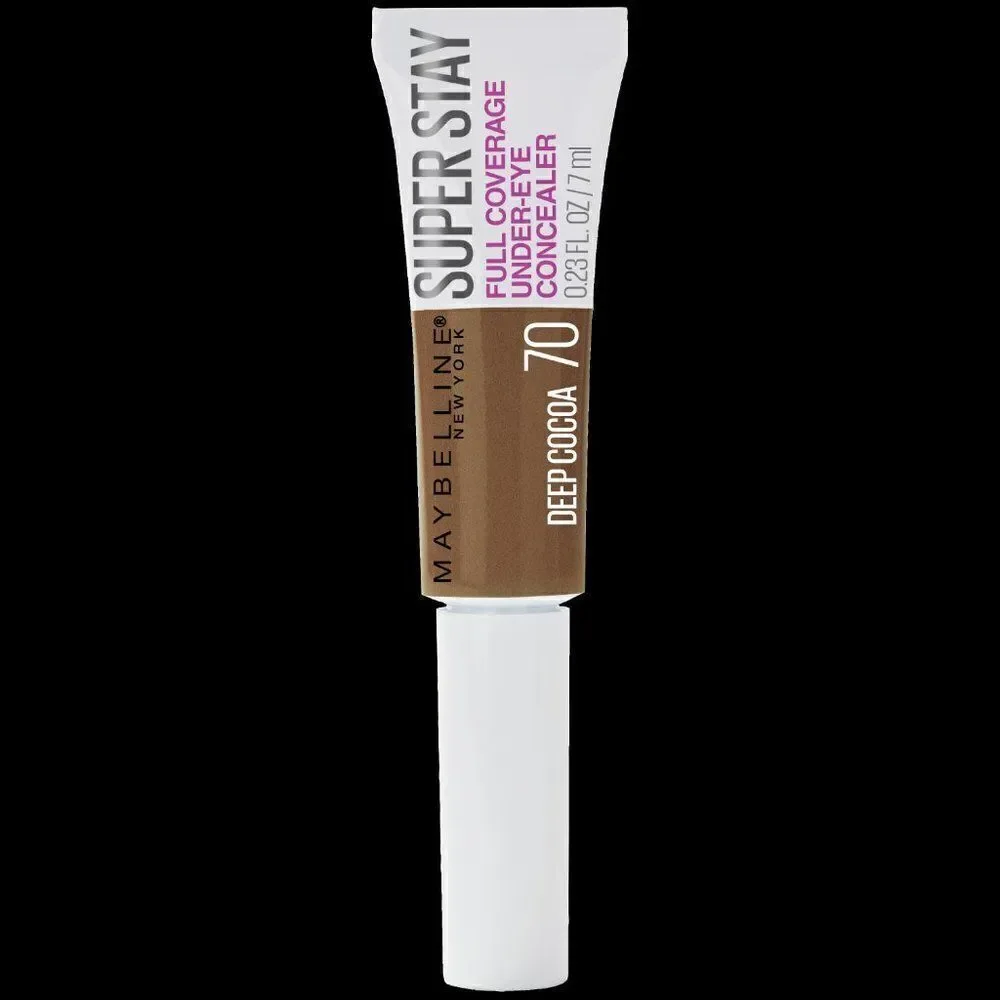 #70 Deep Cocoa Maybelline Super Stay Full Coverage Under-Eye Concealer
